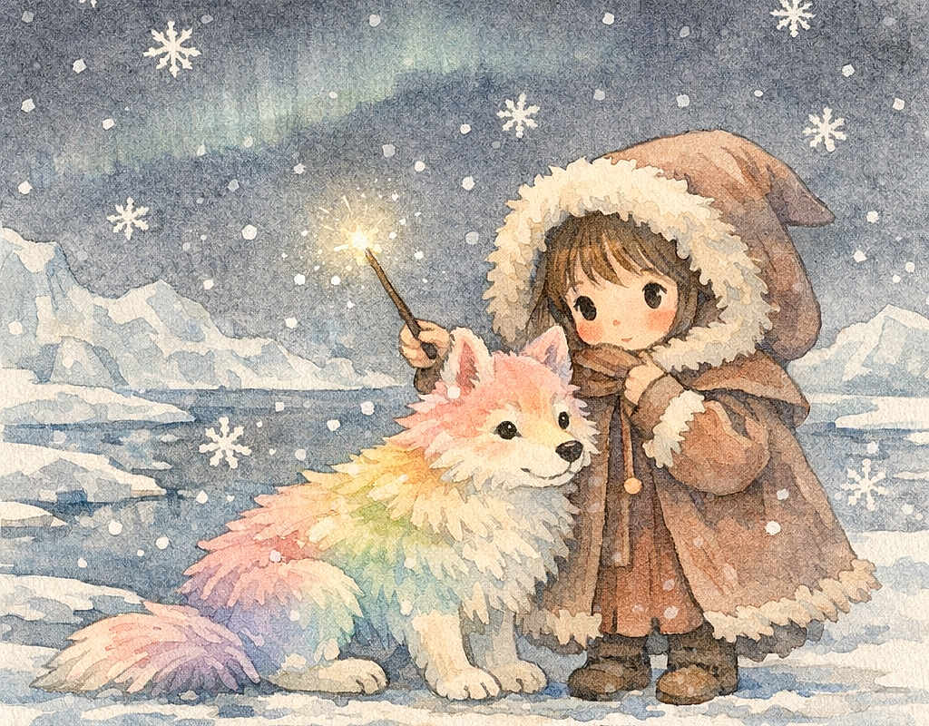 Francesca and the Rainbow Wolf