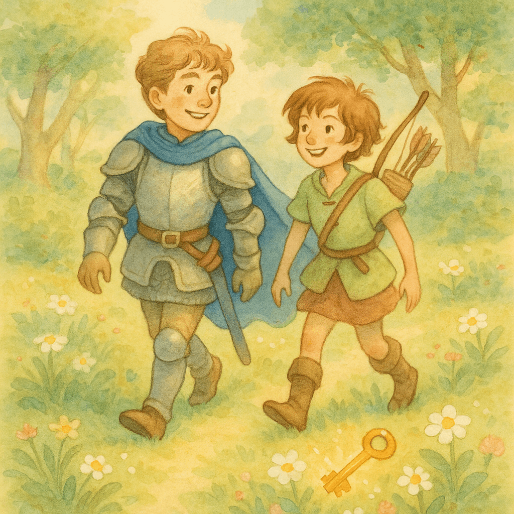 Le chevalier Julian et la clé dorée