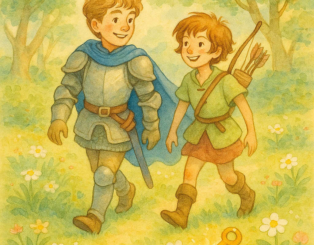 Le chevalier Julian et la clé dorée