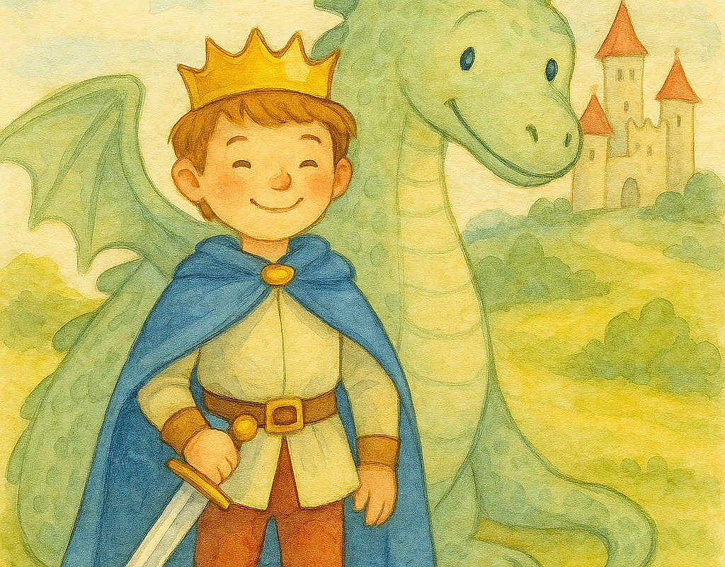 Prince Miles and the Gentle Dragon