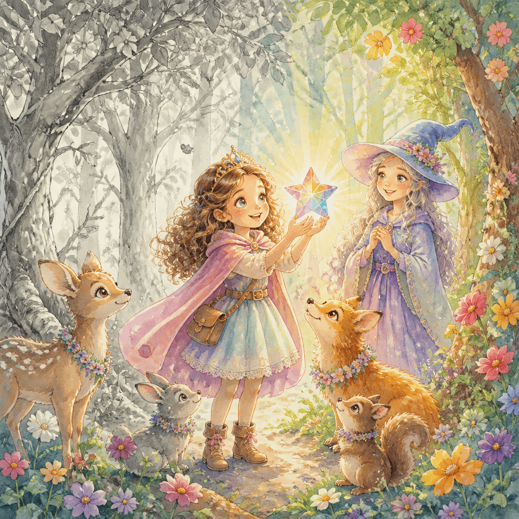 Princess Stevie and the Forest Color Star