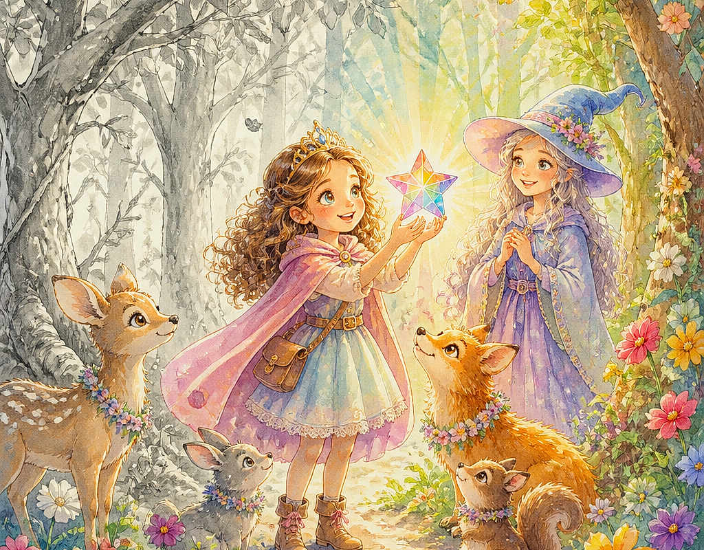 Princess Stevie and the Forest Color Star