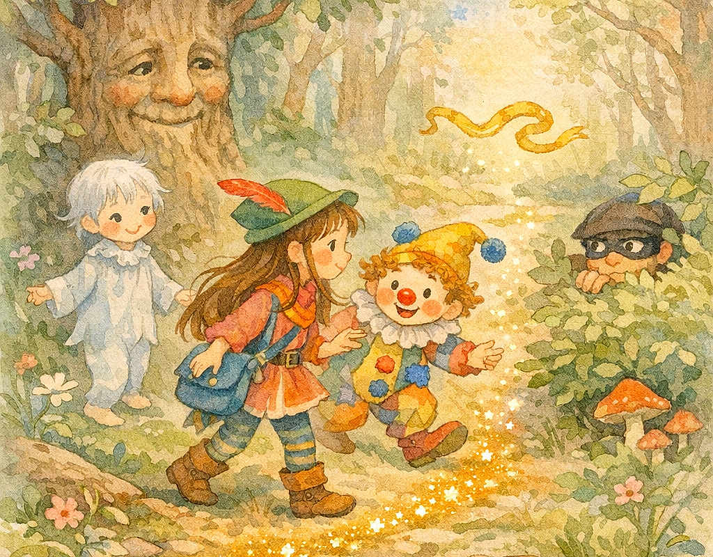 Alyana et le ruban doré