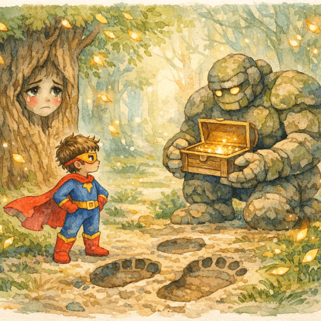 Issa et la boîte des Feuilles-lumières