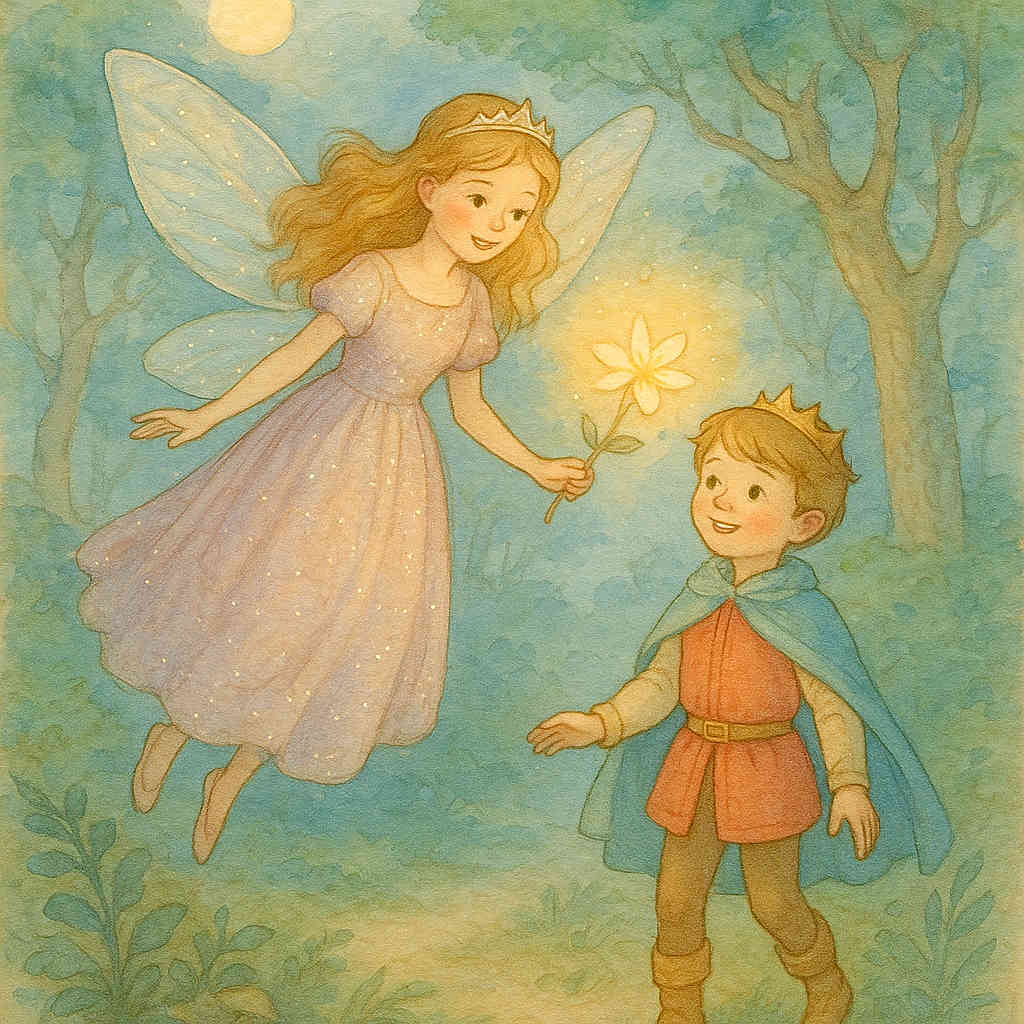 The Moonlit Treasure of the Enchanted Forest