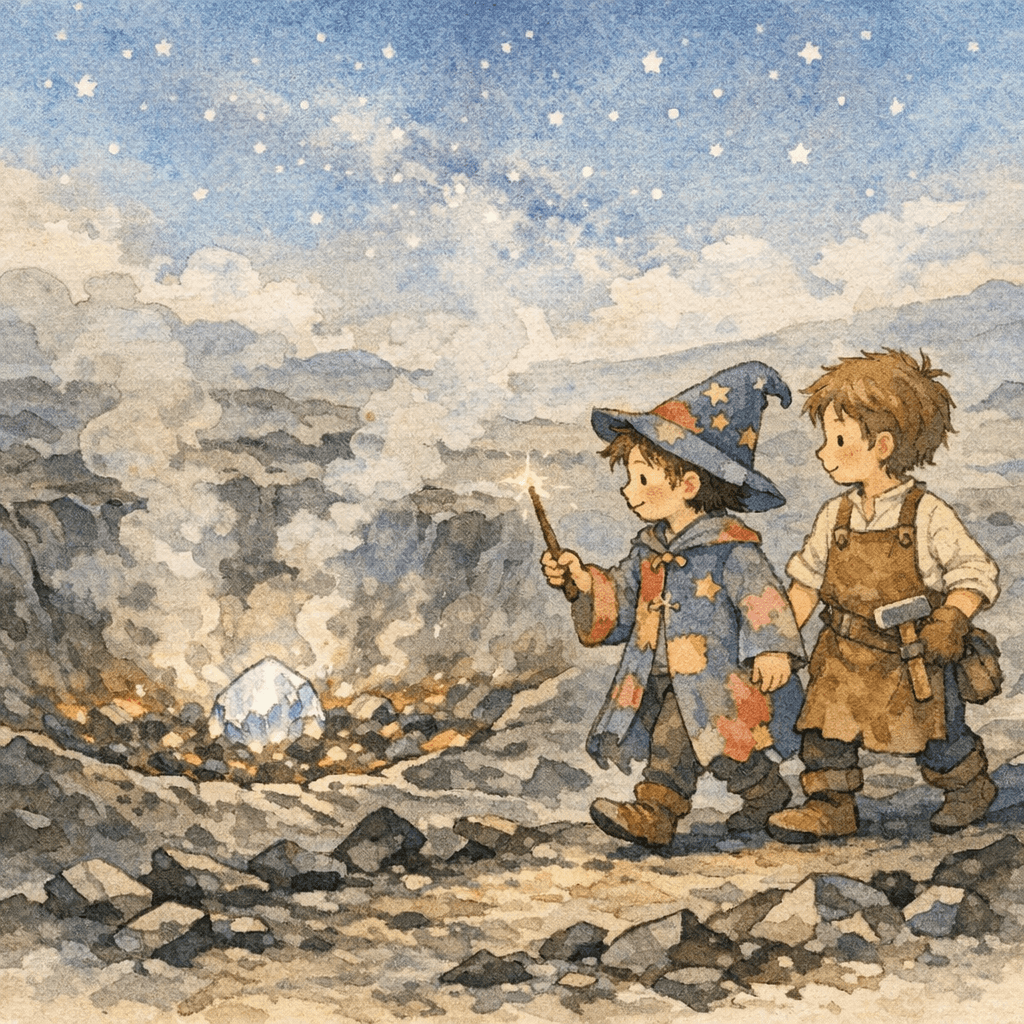 Nawidou et le trésor du cratère