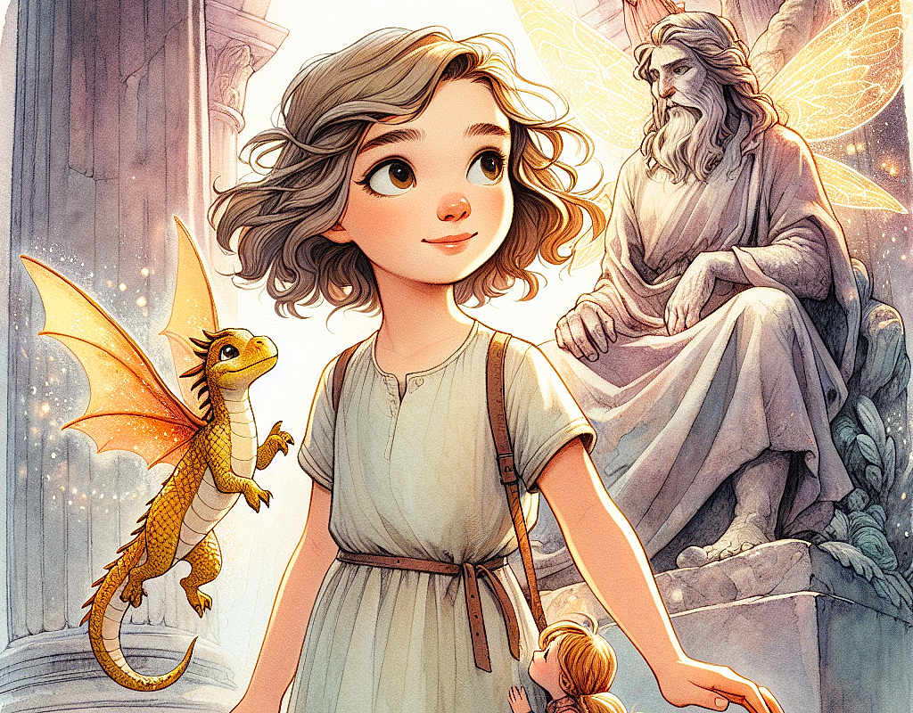 Léna et les Feuilles Dorées du Royaume