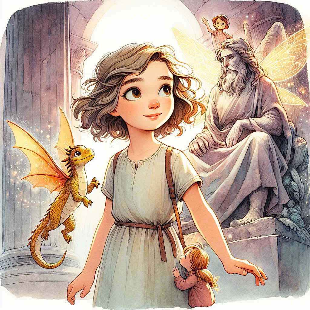 Léna et les Feuilles Dorées du Royaume