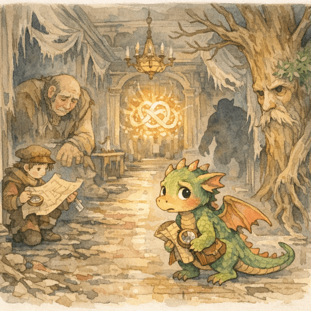 Adrian and the Heart Knot of the Haunted Mansion