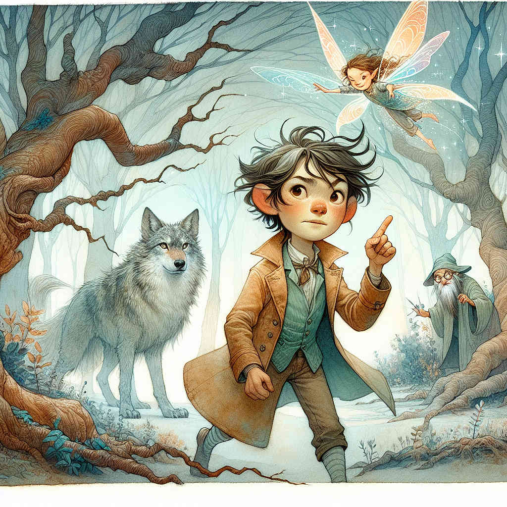 Alessio et le Gardien de la Forêt Maudite