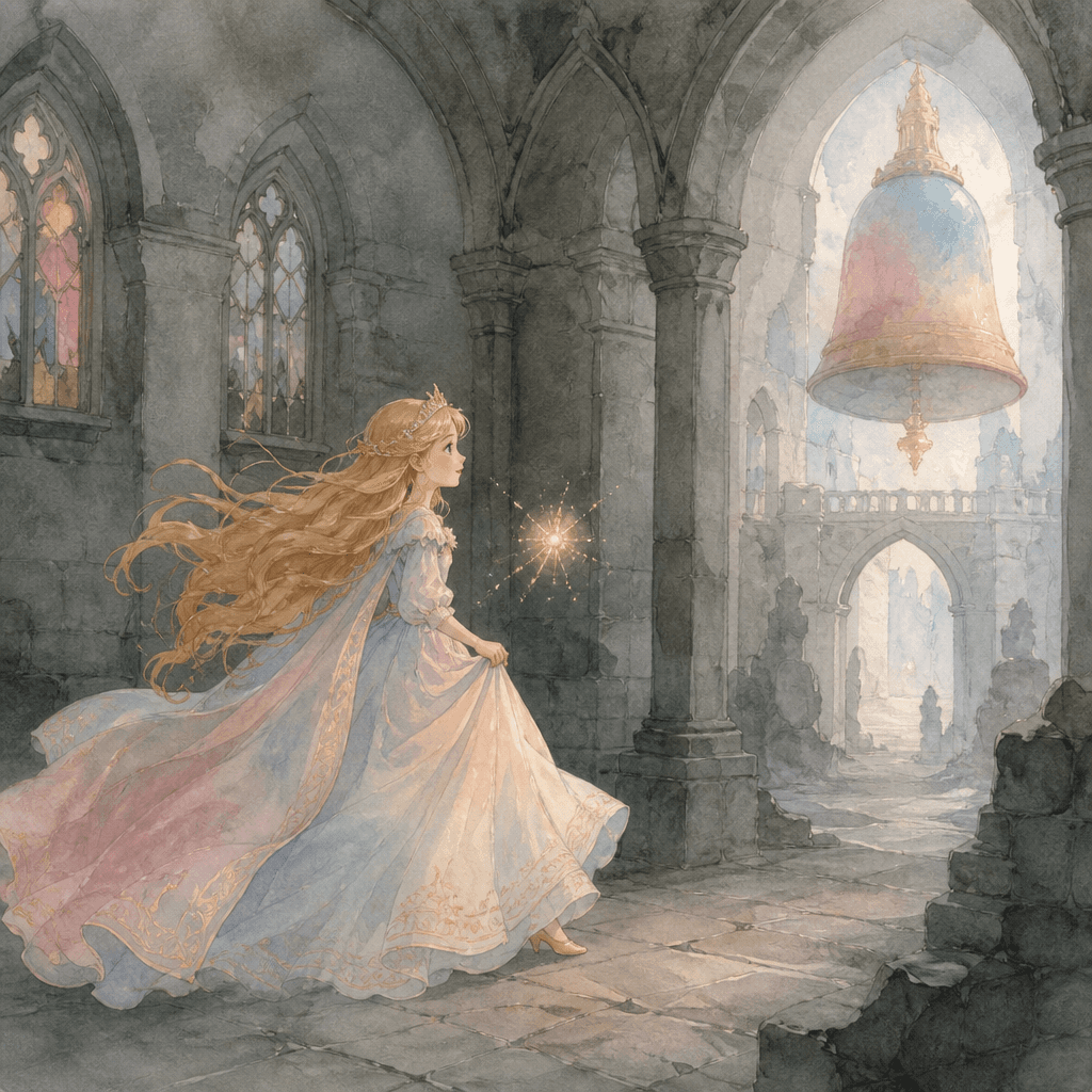 Princess Serenity and the Color Bell