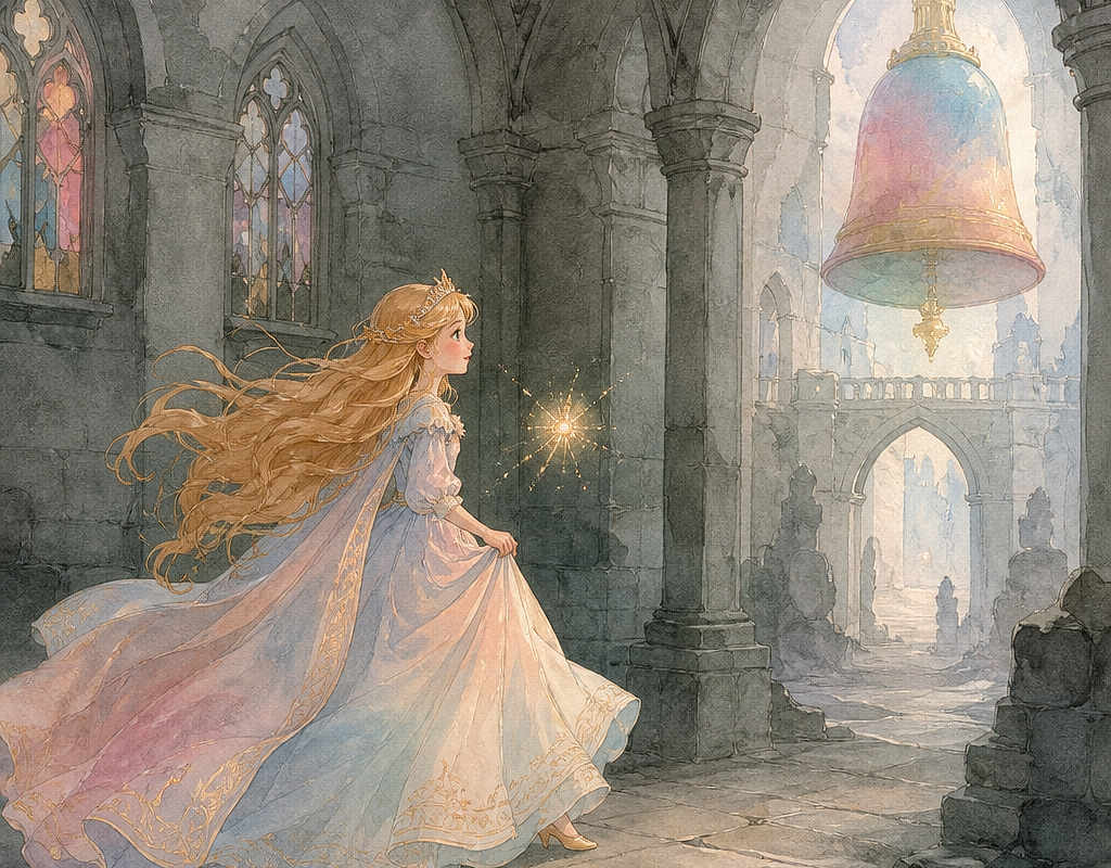 Princess Serenity and the Color Bell