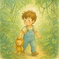The Little Boy and the Jungle