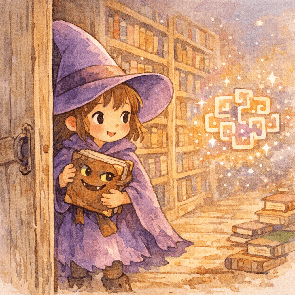 Cutekitty and the Hidden Library
