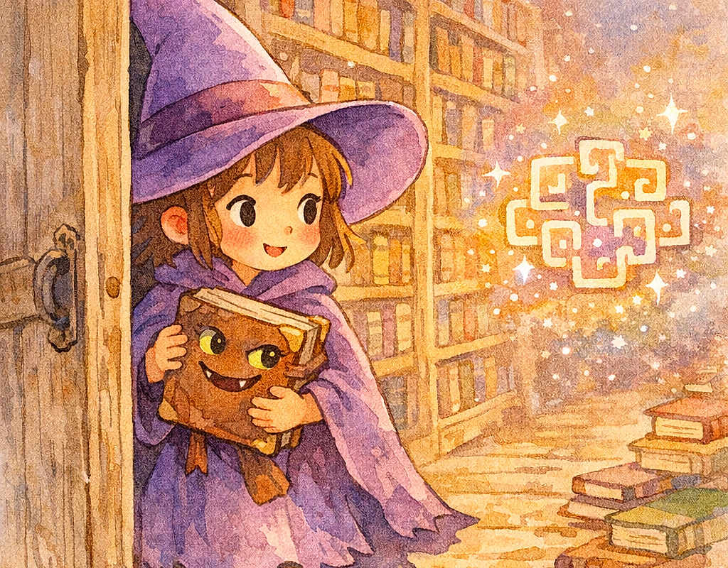 Cutekitty and the Hidden Library