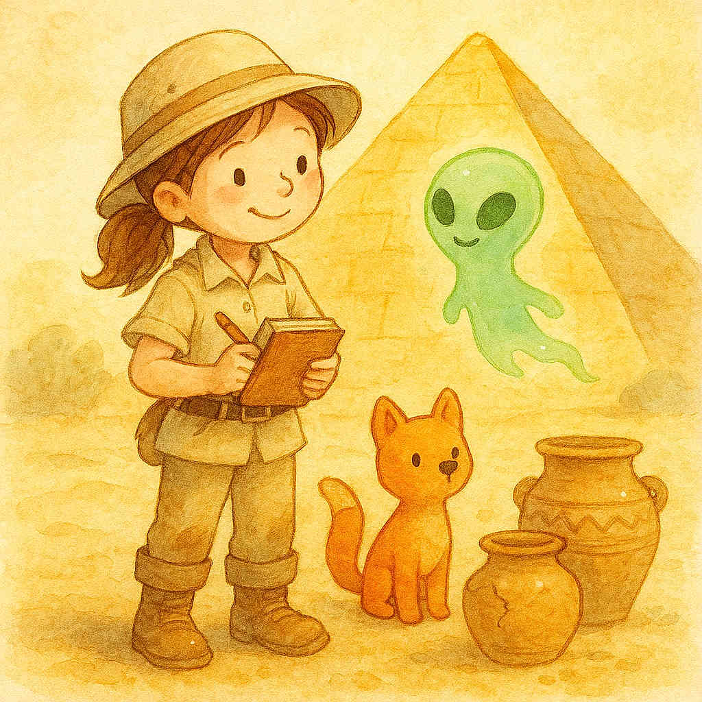 Grace and the Secret of the Golden Pyramid