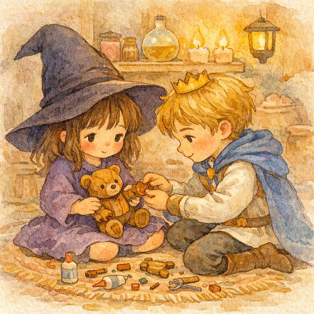 Nawou et le petit jouet cassé