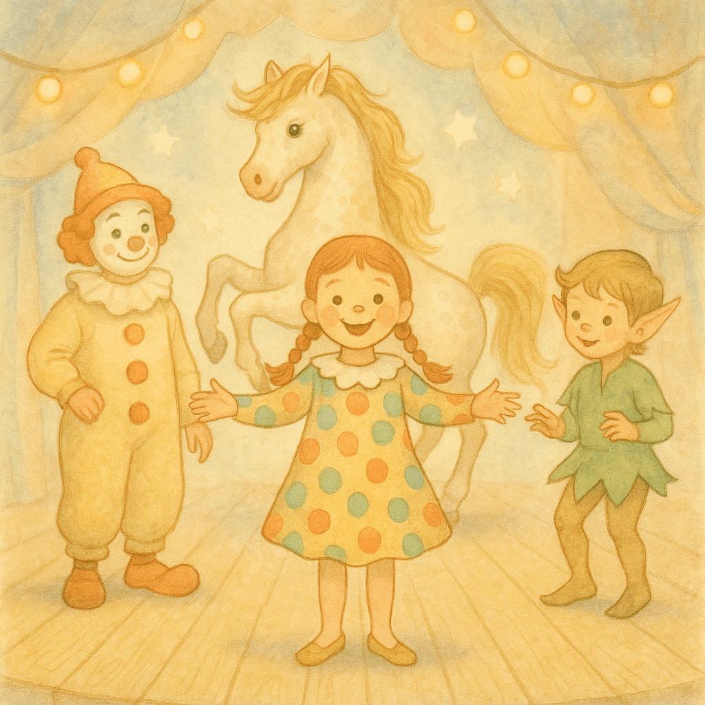 Ana et le grand spectacle du monde de jeu