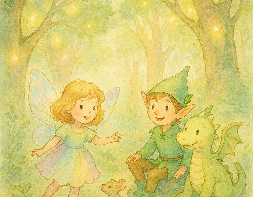 Wendy la petite fée et le bâton magique