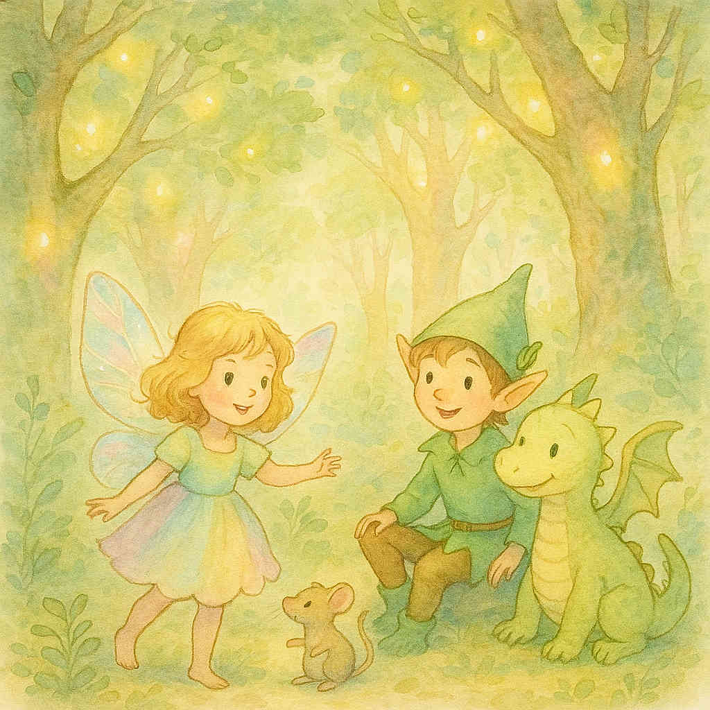 Wendy la petite fée et le bâton magique