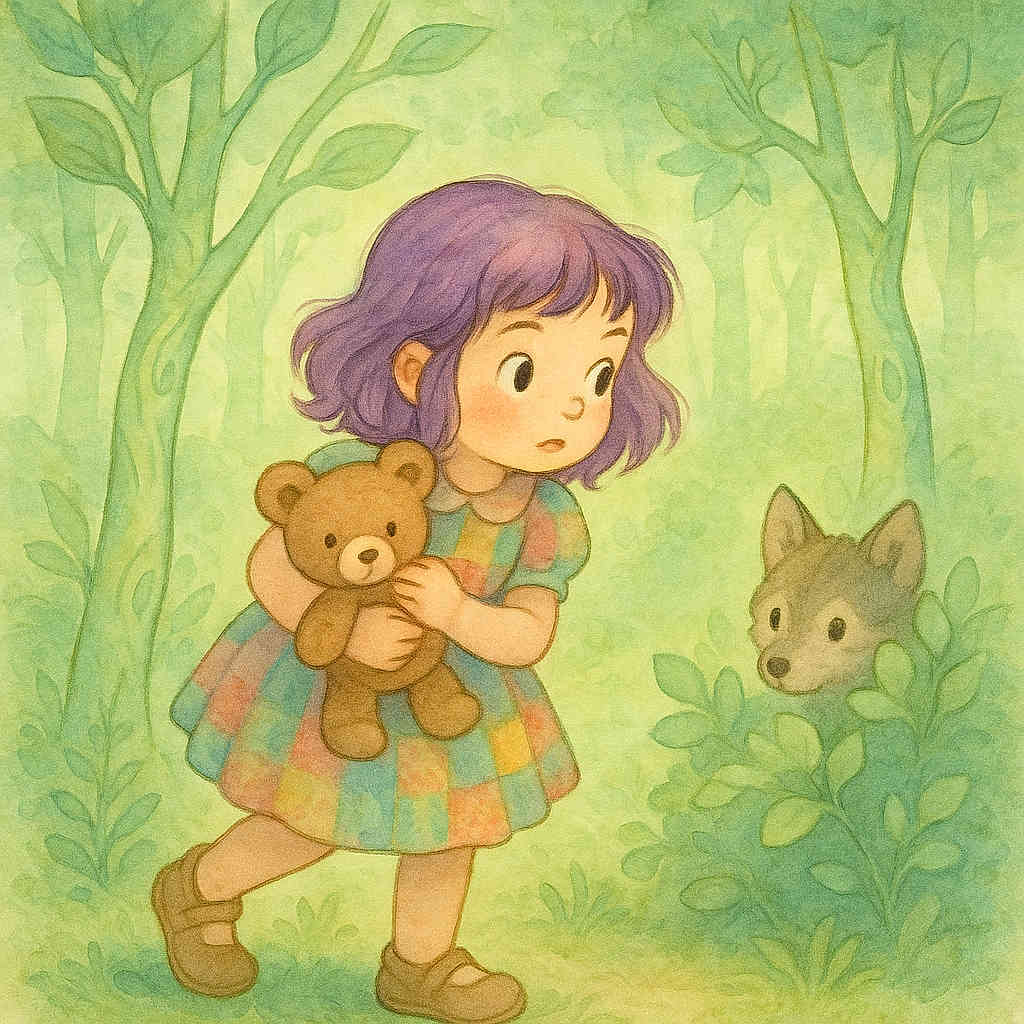 Miss Violet and the Wolf in the Enchanted Forest