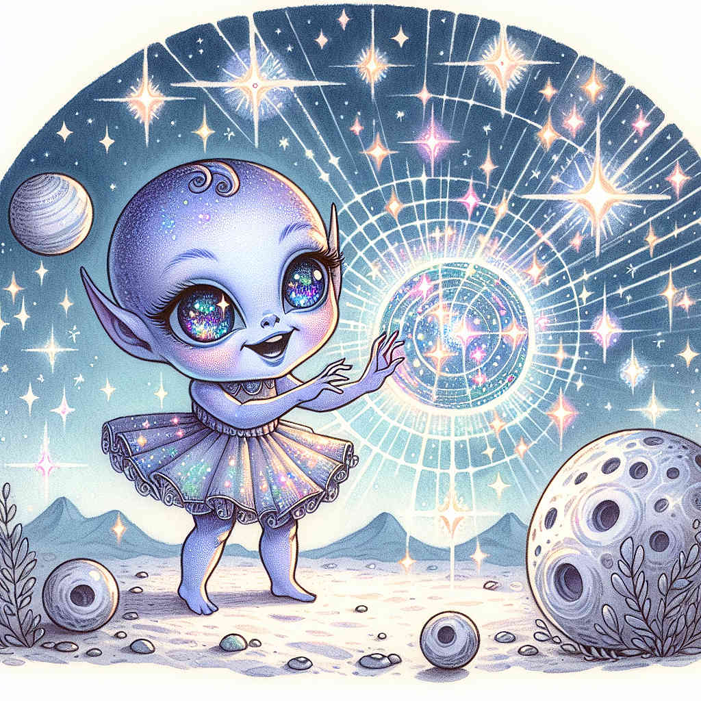 Lina et la Poussière d'Étoiles des Mondes légers