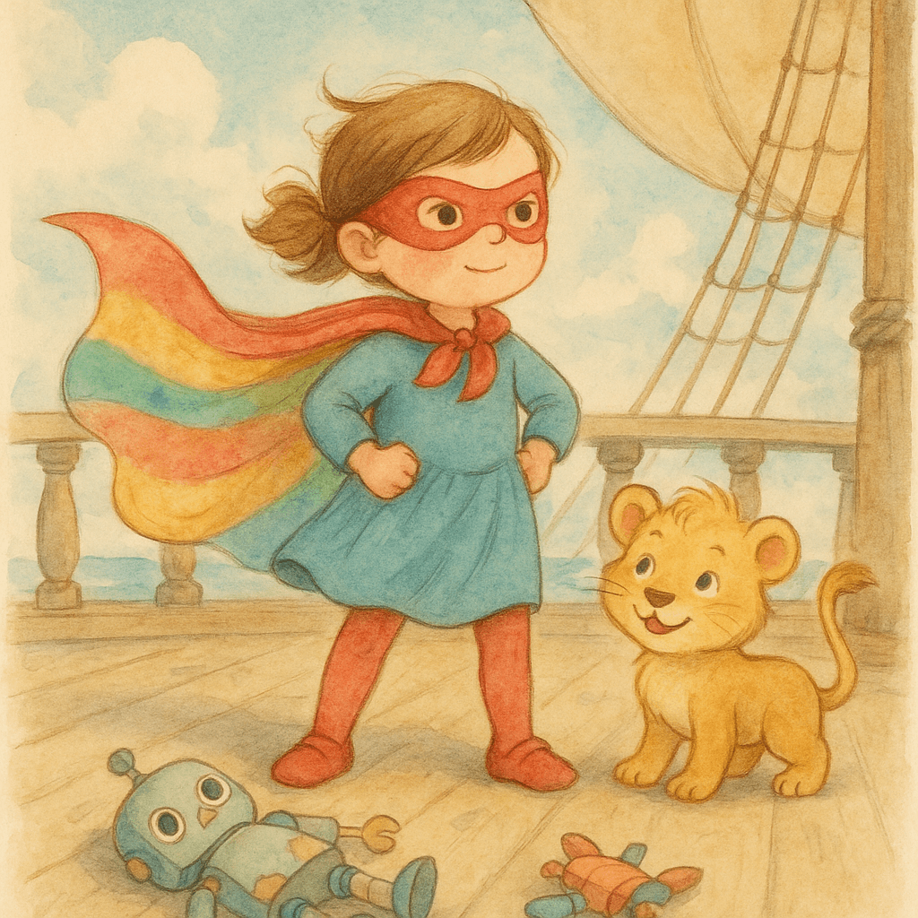 Naomy la superhéros et le jouet magique