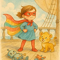 Naomy la superhéros et le jouet magique