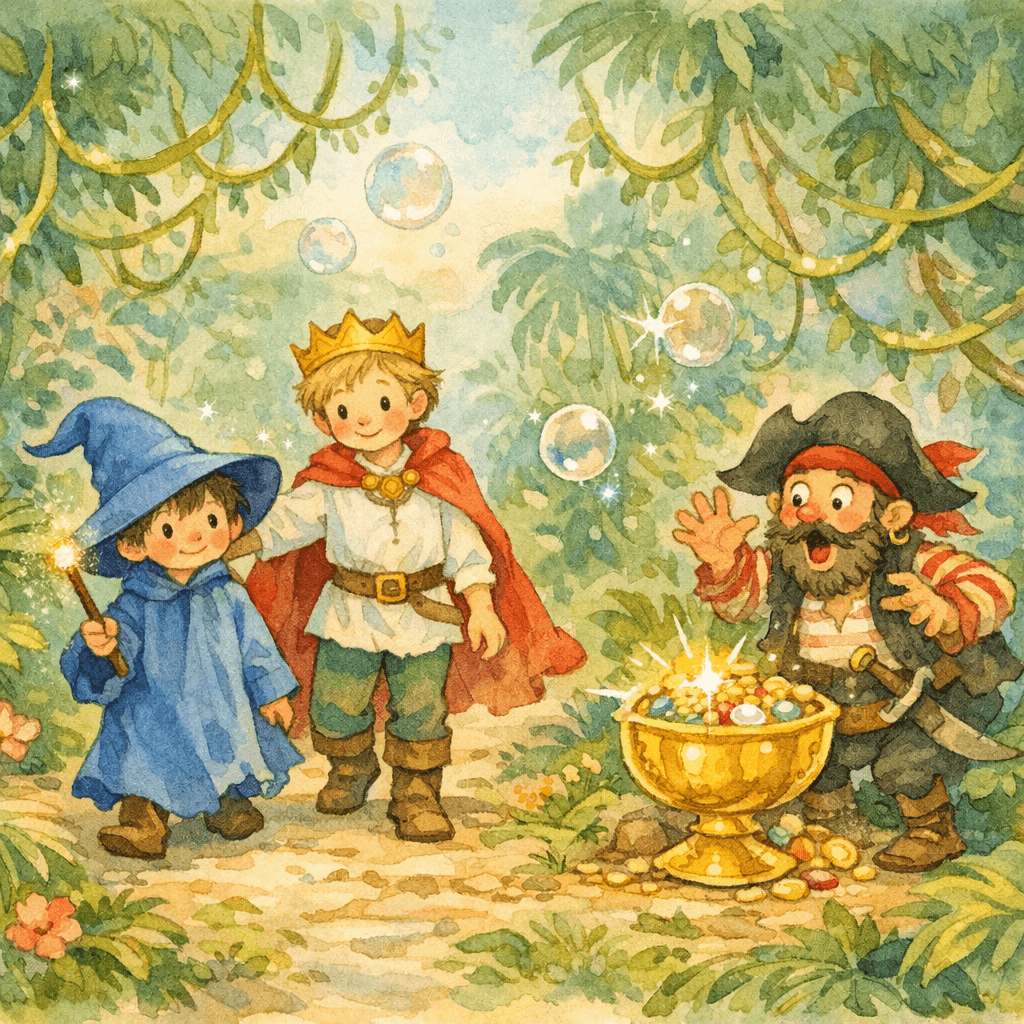 Little Karter and the Golden Cup in the Jungle