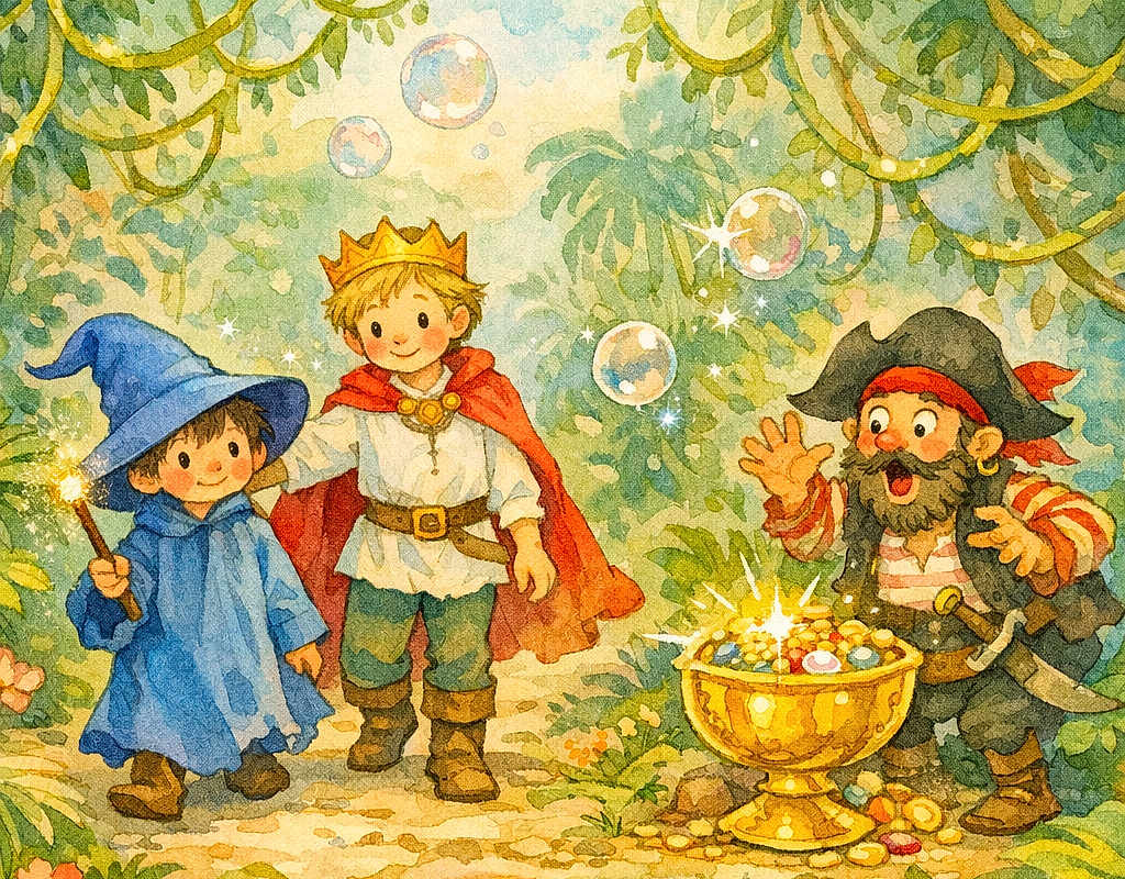 Little Karter and the Golden Cup in the Jungle