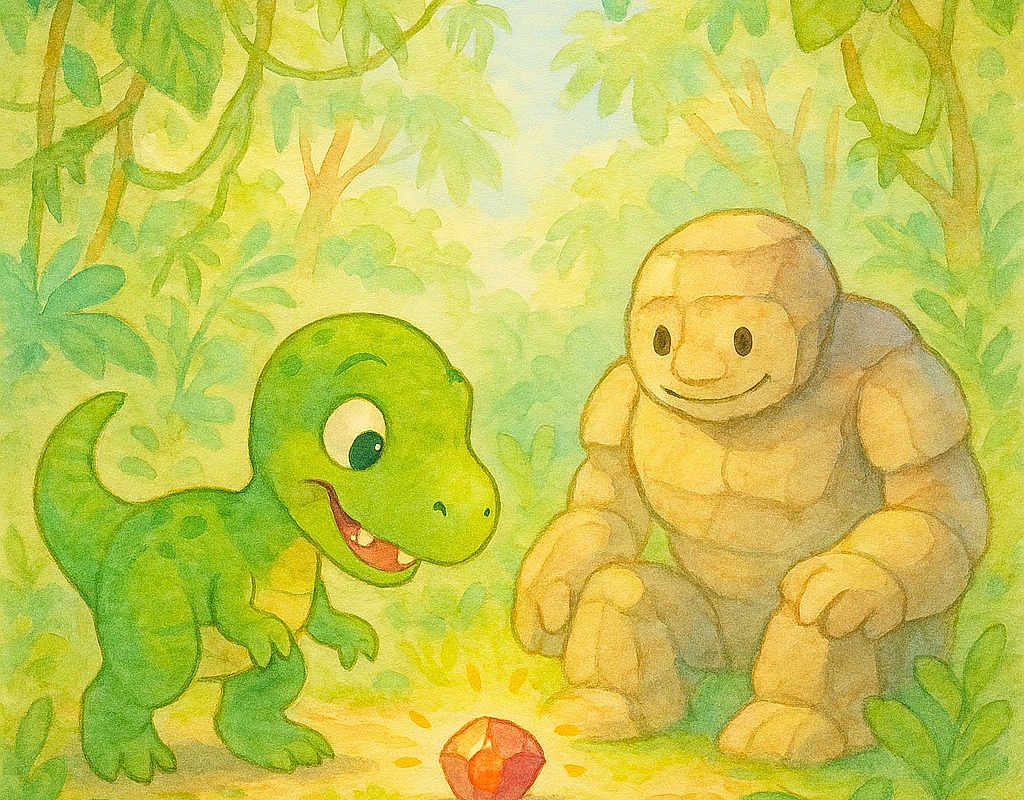 Bubba and the Shiny Jungle Gem