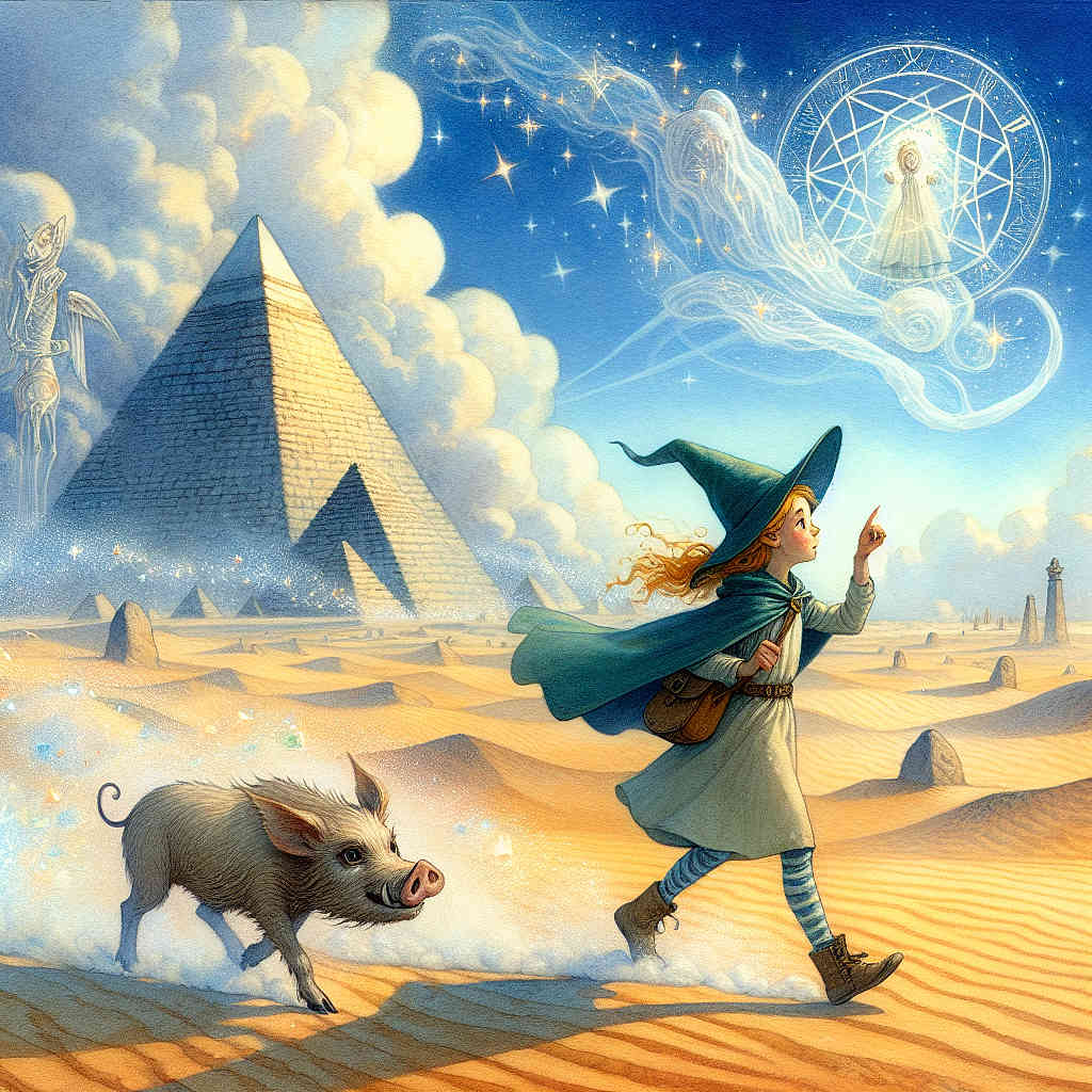 Amelia and the Desert Pyramid Prophecy