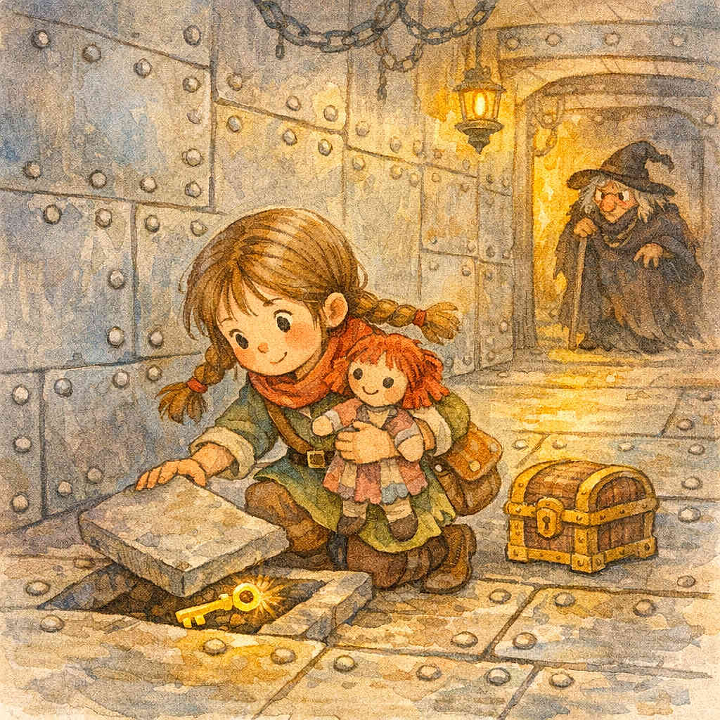 Leyna et la clé cachée de la Forteresse de fer