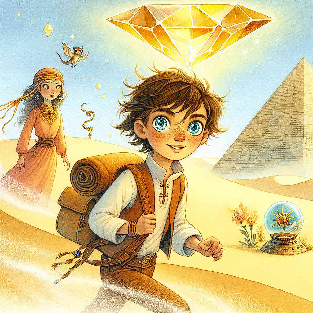 Grayson's Quest for the Floating Pyramid