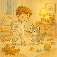Liam et le doudou perdu
