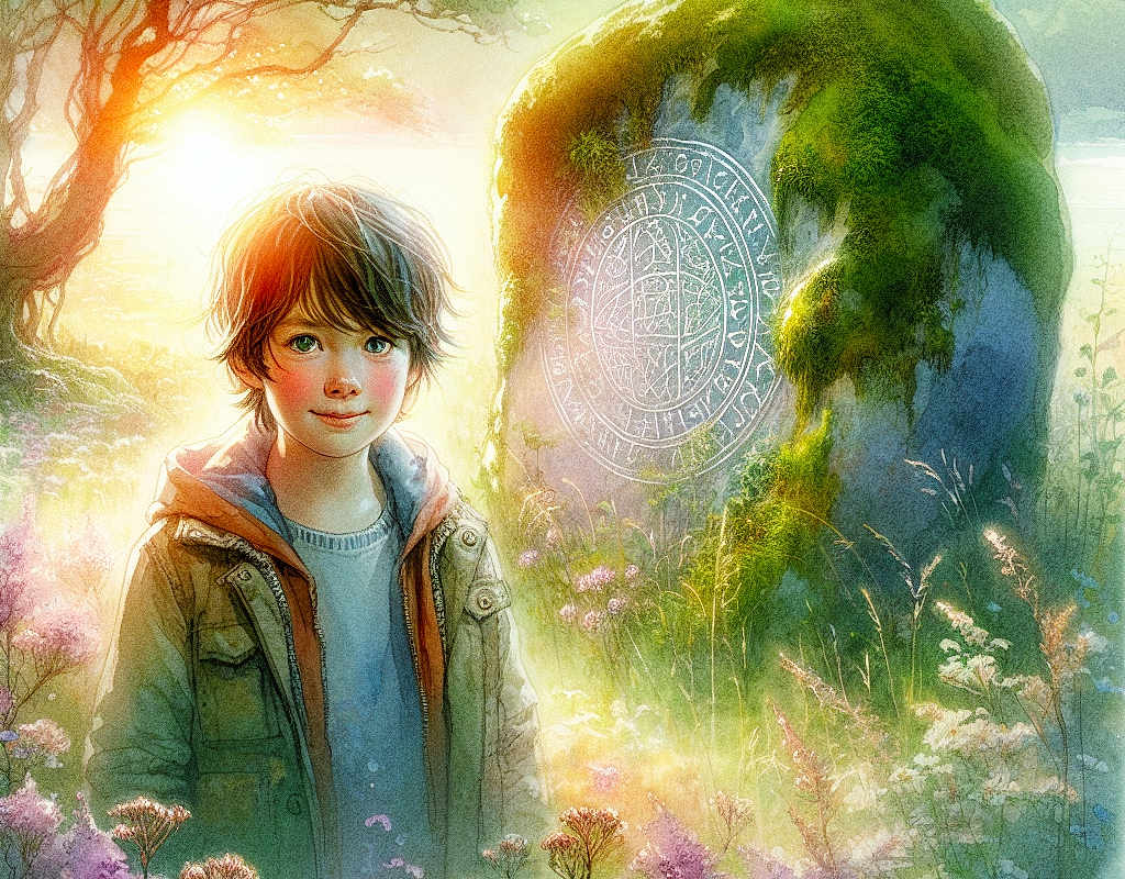 Bruce and the Enchanted Portal: A Journey of Courage and Imagination