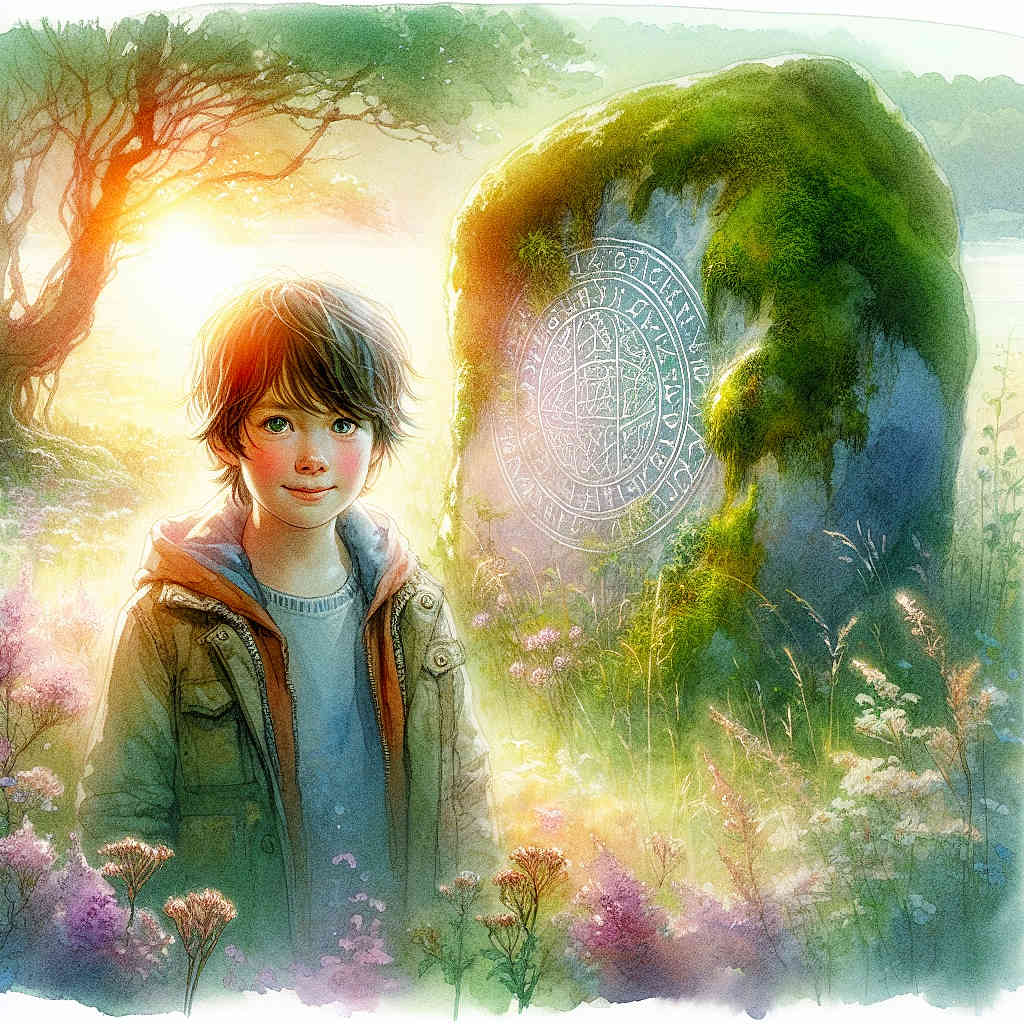 Bruce and the Enchanted Portal: A Journey of Courage and Imagination