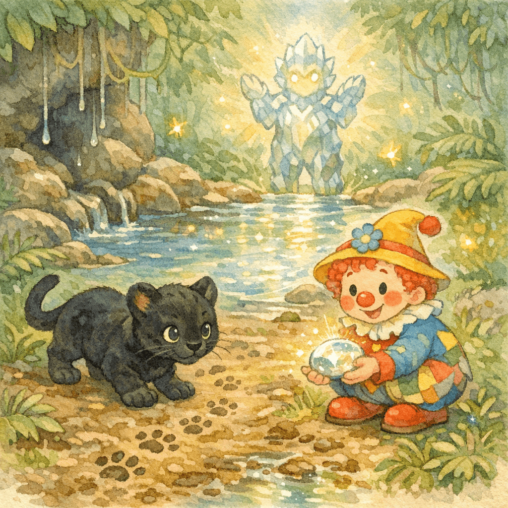Black Panther and the Crystal River Pebble