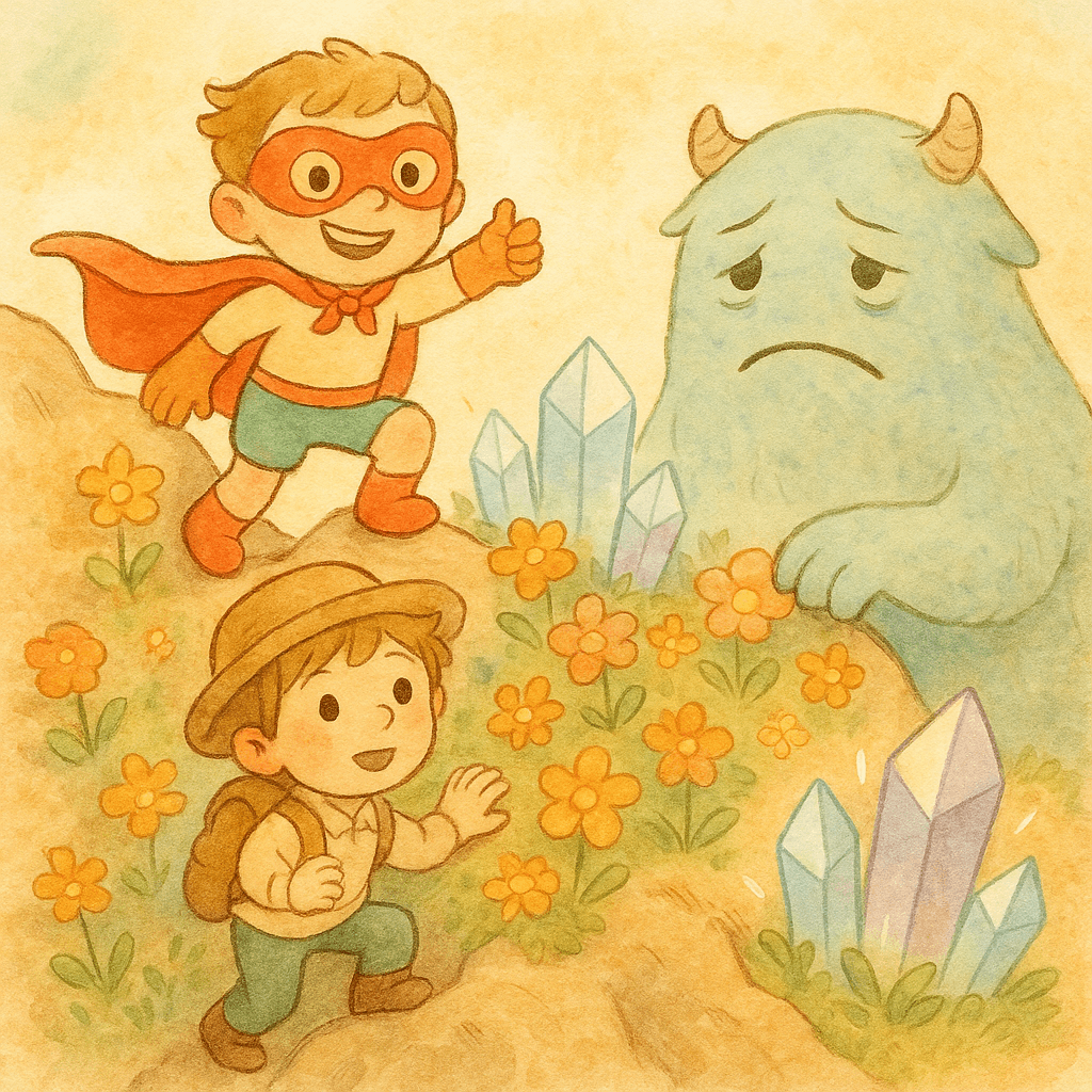 Alessio, le Superhéros de la Montagne