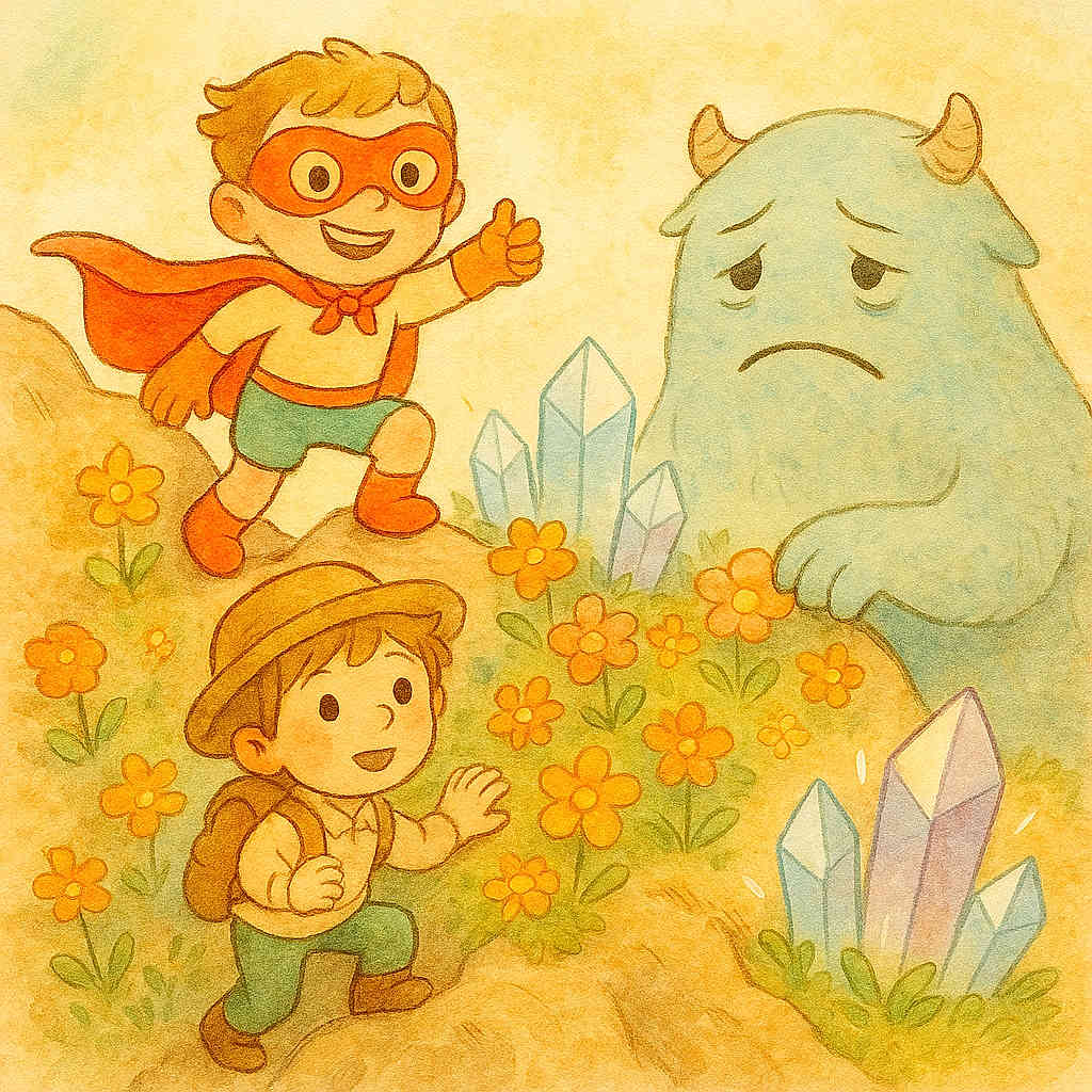 Alessio, le Superhéros de la Montagne