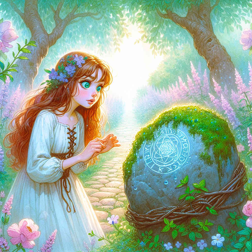 Isabella and the Garden of Enchanted Whispers