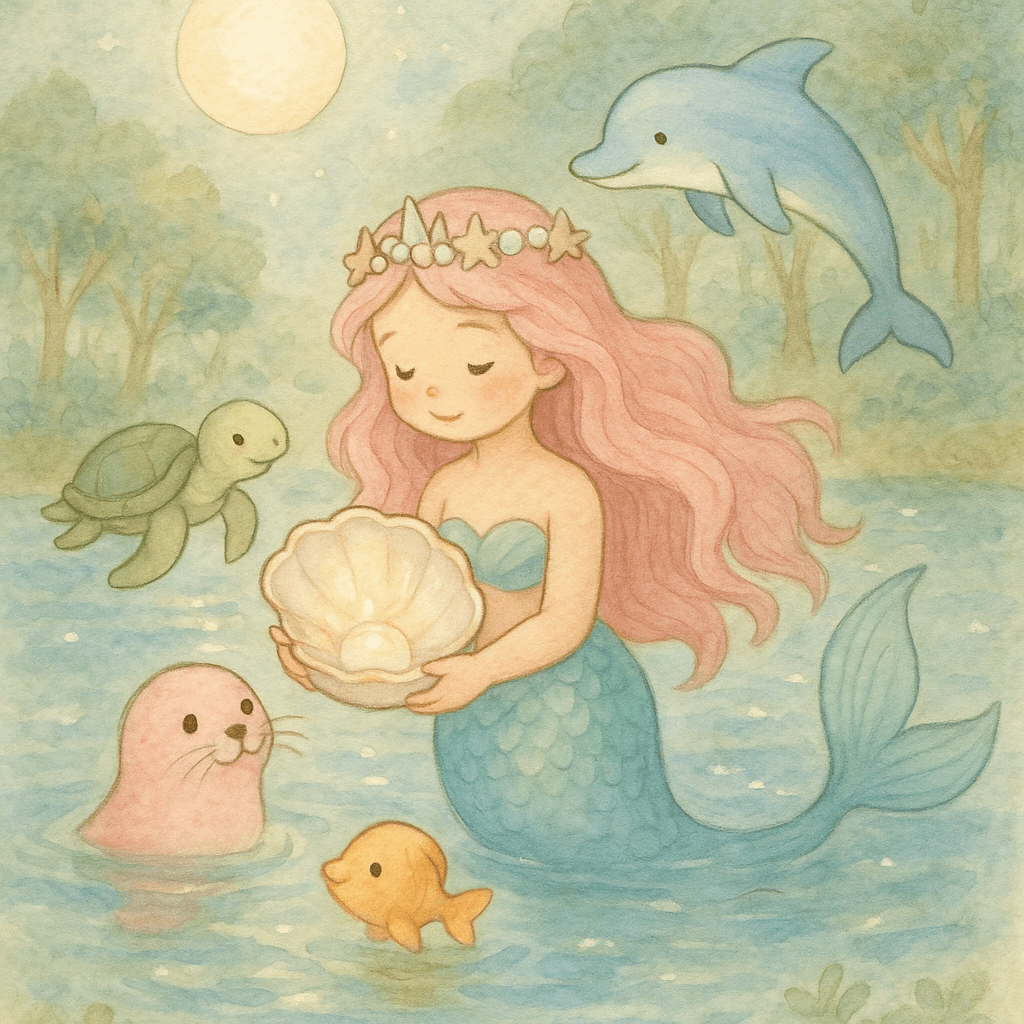 Camilla and the Moonlit Seashell