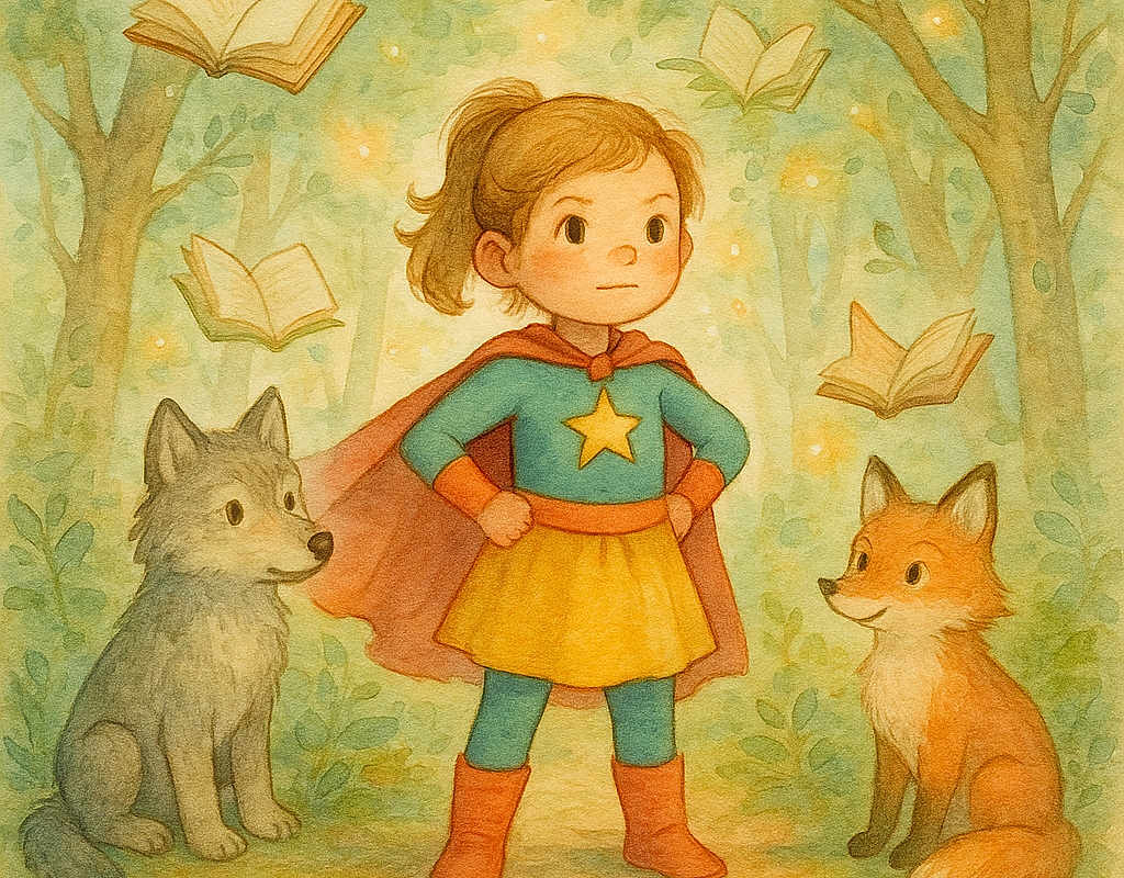 Virginie et la Bibliothèque des Merveilles