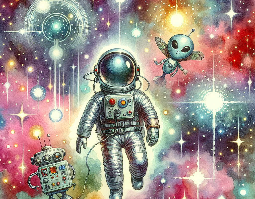 Leo and the Galactic Quest: Crossing the Bridge of Stars