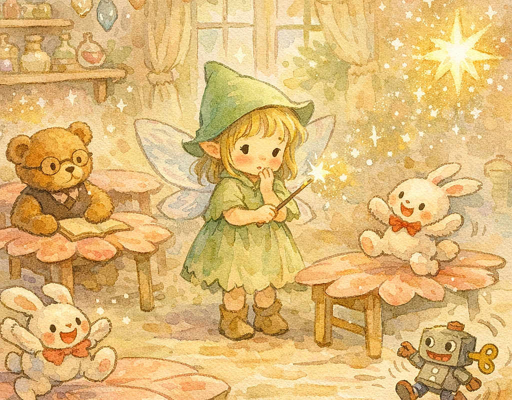 FairyGirl and the First Light Star