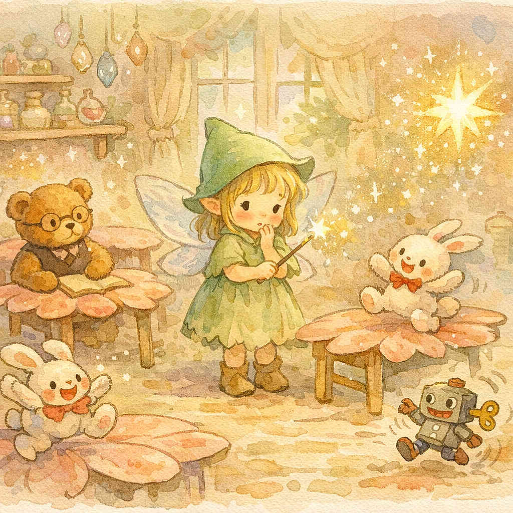 FairyGirl and the First Light Star