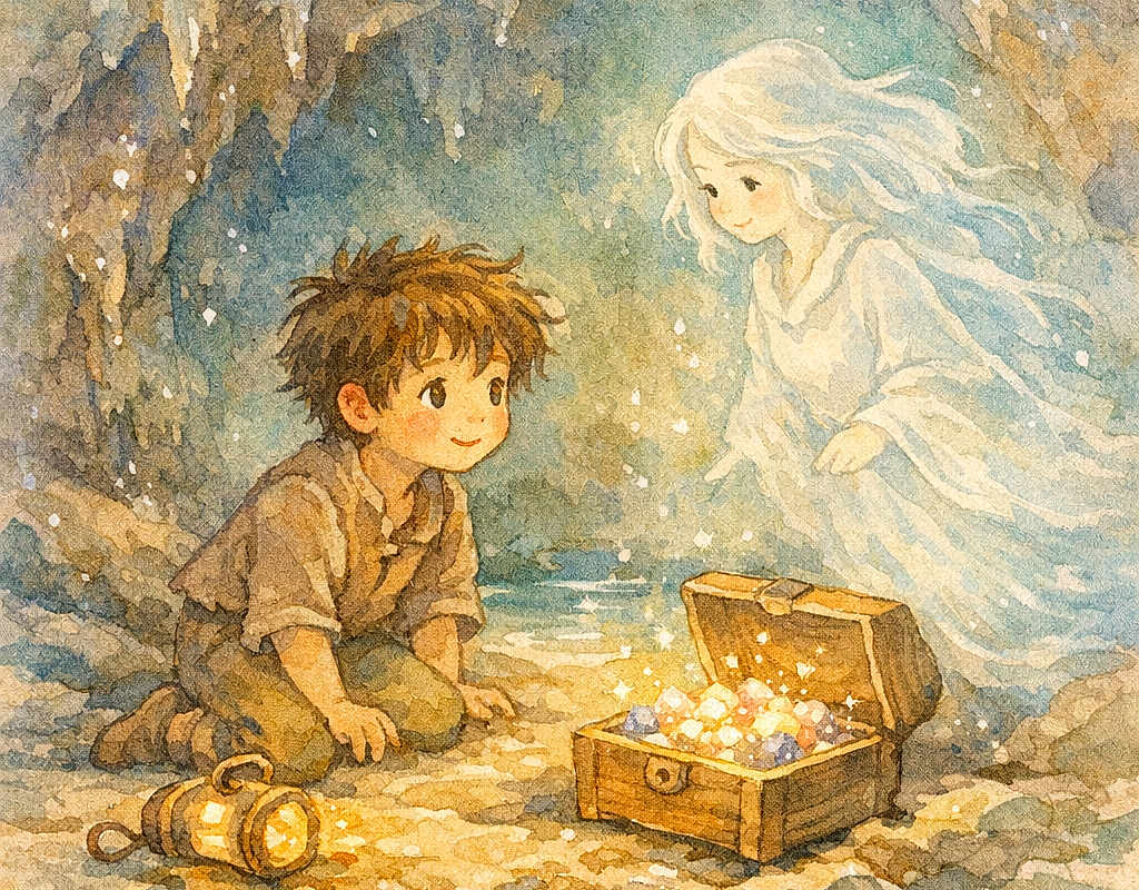 Koa and the Sparkle Stones of the Secret Cavern