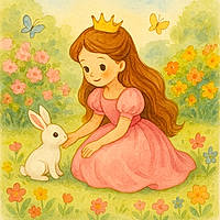 Mya et le lapin perdu