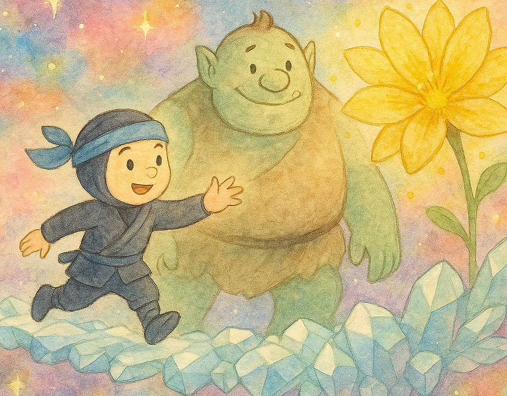 The Ninja and the Golden Starflower