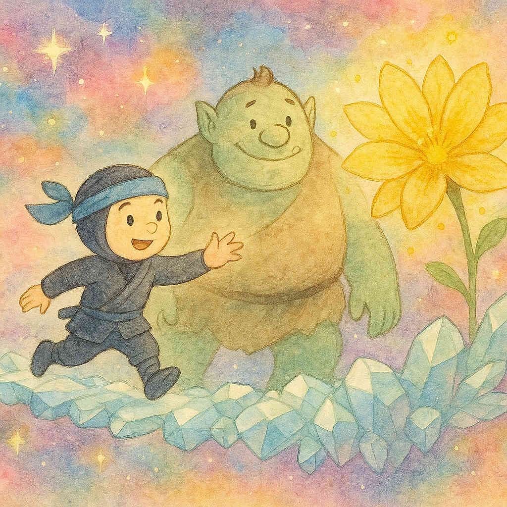 The Ninja and the Golden Starflower